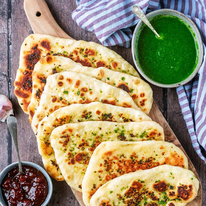 Chilli flake Naan Bread