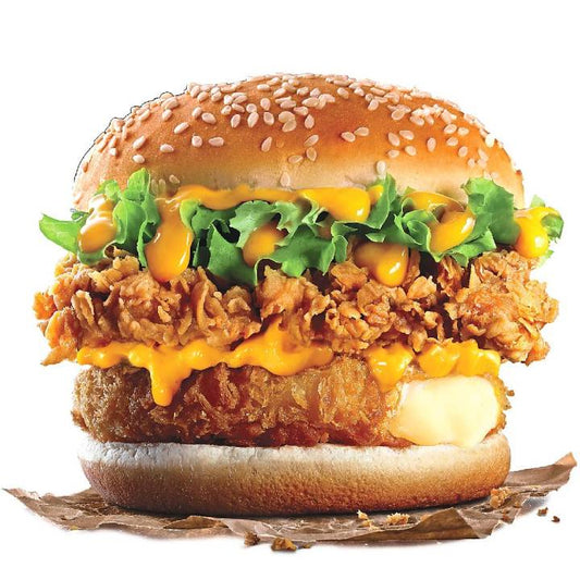 ZINGER CRISPY CHICKEN BURGER